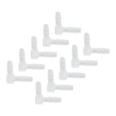 Imagem de Karlak Farpa de Mangueira de Cotovelo de 90 Graus, Encaixe PE Resistente Ao Desgaste para Aquário Com Tubo de Bomba, Conexão de Tubo de Silicone, Adaptador Em Forma de L (Chm)