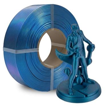 Imagem de Polymaker Carretel de recarga Panchroma Starlight Netuno PLA Refil de filamento de impressão 3D, compatível com todos os carretéis reutilizáveis e todas as principais impressoras 3D FDM, sem