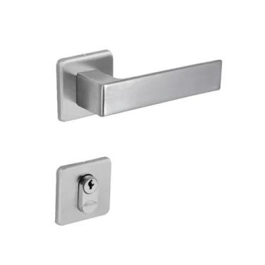 Imagem de Fechadura Externa Flat 55mm Cromo Escovado 1098588/55 ZCE Arouca