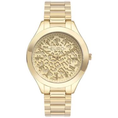 Imagem de Relógio Euro Feminino Glitz Dourado - Eu2036ytv-4d Eu2036ytv-4d
