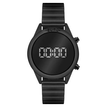 Imagem de Relógio Euro Feminino Fashion Fit Reflexos Preto - Euds8054ao-4p