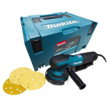 Imagem de Lixadeira Roto-orbital 6 Makita 750w Bo6050j – Potente E Profissional 220v