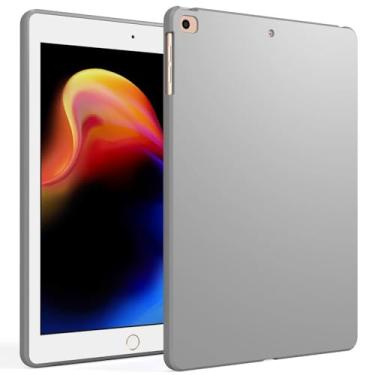 Imagem de WOGROO Capa para iPad 9,7 2018 2017/iPad Air 2, capa protetora fina e macia para tablet de 9,7 polegadas (6ª geração, 5ª geração) / iPad Air 2/iPad Air, cinza
