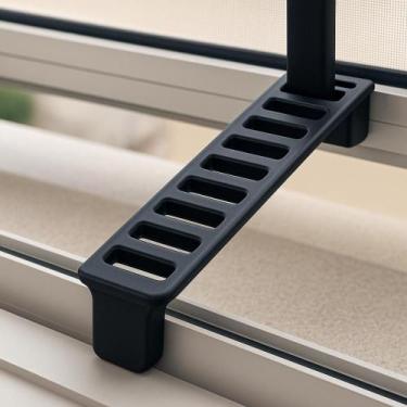 Imagem de Trava para janela basculante do banheiro Cozinha Quarto Resistente Com