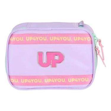 Imagem de ESTOJO BOX ESCOLAR INFANTIL LILAS UP4YOU - LUXCEL-Feminino