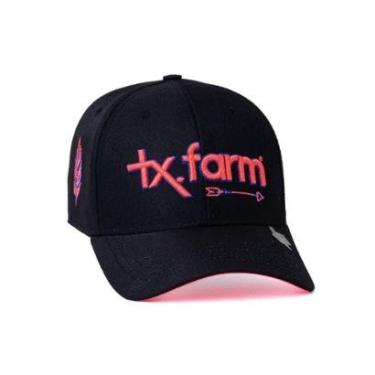 Imagem de BONÉ TEXAS FARM - RANCH FIRE - TF697 - PRETO/ PINK Único-Unissex