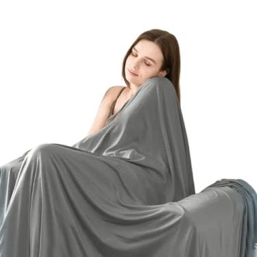 Imagem de Cobertor frio – Edredom para almoço – Cobertor dupla face de toque frio para pessoas que dormem quentes, suores noturnos, estúdio em casa, sofá-cama