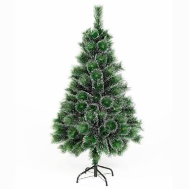 Imagem de Árvore De Natal Nevada Verde Com Neve Luxo Grande 1,70m Galhos Cheios Premium