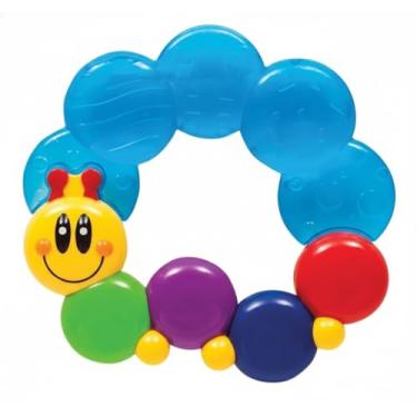 Imagem de Centopeia Colorida Mordedor para Bebê, Brinquedo de Desenvolvimento, Plástico Multicolorido, Design Divertido