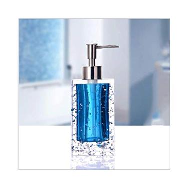 Imagem de Yalych Dispensadores de sabonete, dispensador de sabão de bancada de vidro, dispensador de loção de pressão, grande capacidade, muitos estilos estão disponíveis 190 g 209 g dispensador de sabão bomba