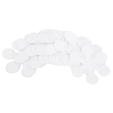 Imagem de Adesivo antiderrapante para escadas Adesivo antiderrapante para escadas Adesivo transparente antiderrapante para escadas À prova d'água Forte aderência Fita transparente para piso (Floco de neve)