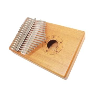 Imagem de Piano de polegar kalimba madeira 17 tons kalimba dedo piano instrumento adequado para amantes de música