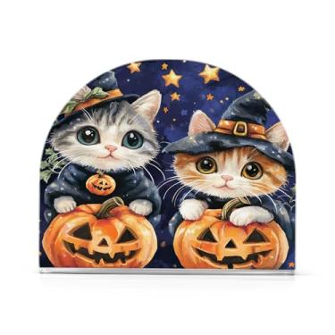 Imagem de xigua Porta-guardanapos de papel acrílico transparente elegante para mesas dispensador de papel de seda independente para mesa de jantar restaurante decoração de casa, pacote com 2