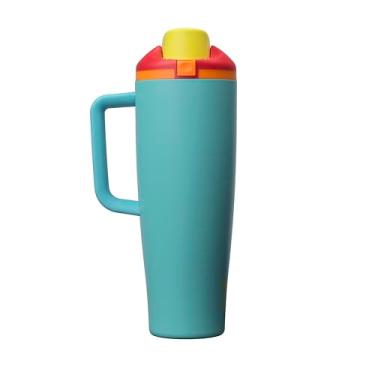 Imagem de Owala Copo FreeSip – Aço inoxidável – 1,134 g – Vermelho/Aqua Summer Sweetness