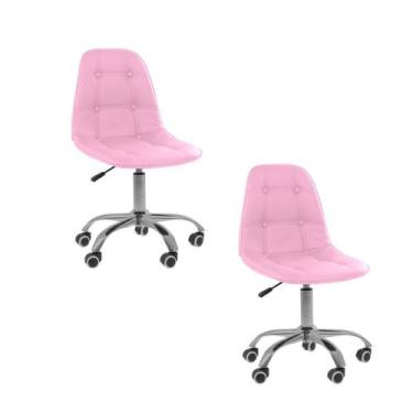 Imagem de Cadeira Office Eiffel Botonê Ajustável Oficial Giratória - Oficial Web
