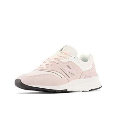 Imagem de New Balance Tênis feminino 997h V1, Rosa lavado/rosa, 38