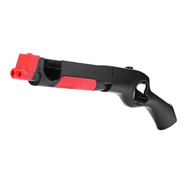 Imagem de Naroote Controlador de Jogo de Tiro Somatossensorial Material ABS Durável para Adequado para Jogos de Tiro, Boa Compatibilidade Com Seu Dispositivo Preto