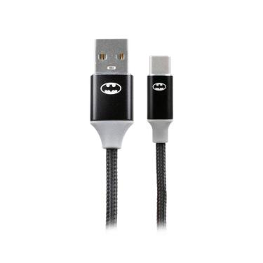 Imagem de Cabo Carregador Turbo Pix 5+ Kokay, 1.5m Usb-A, Para Tipo C, Batman 5 