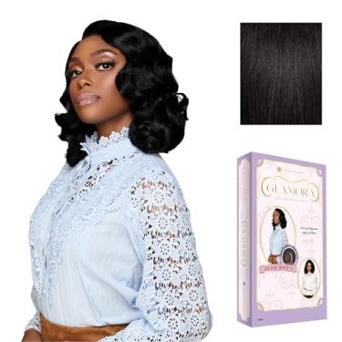 Imagem de Sensationnel Glamora Lace Front Wig - Glam Unit 3 Glueless 13x4 Laceparting Ready to Wear Synthetic Preplucked Hairline (1B OFFBLACK)