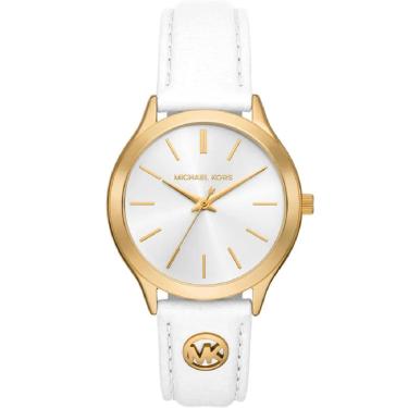 Imagem de Relógio Michael Kors Slim Runway MK7544/0BN Branco-Feminino
