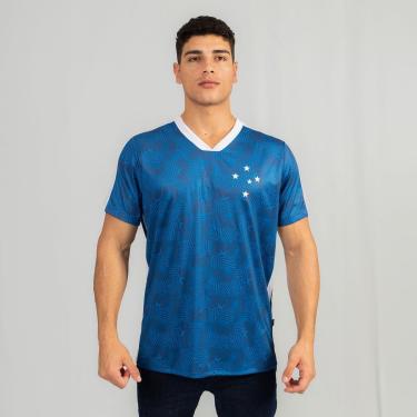 Imagem de Camiseta Sintética Cruzeiro Full Print Constelação-Masculino