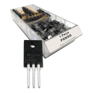Imagem de Transistor P8N90 = P8 N90 = 8N90 Mosfet Isolado To220 - Chipsce