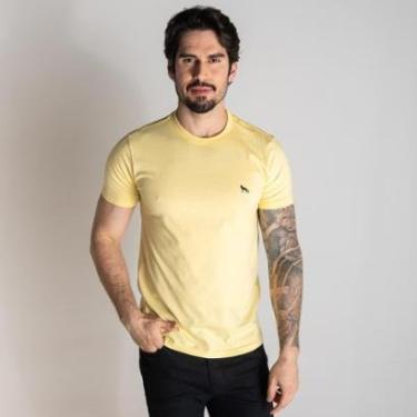 Imagem de Camiseta Acostamento Básica Amarelo-Masculino