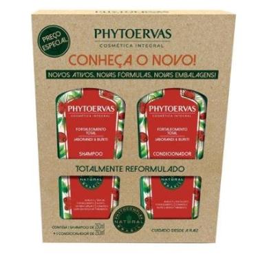 Imagem de Phytoervas Fortalecimento Total Kit – Shampoo + Condicionador Kit-Unissex