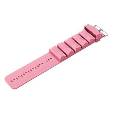 Imagem de Pesos de pulso, pesos de tornozelo para mulheres e homens, pesos de pulso de silicone vestíveis, tamanho ajustável. (Single rosa)