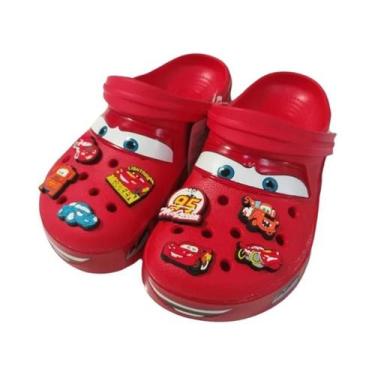 Imagem de Chinelos De Anime Lightning McQueen Para Crianças, Respirável E Antide