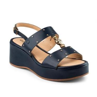 Imagem de Sandália Mississipi Anabela Feminina MF504-Feminino