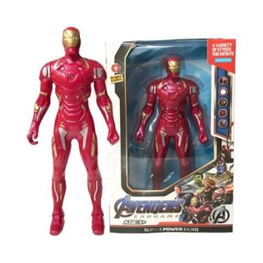 Imagem de Figura De Ação Marvel Spiderman Hulk Ironman Brinquedo De Anime PVC Co