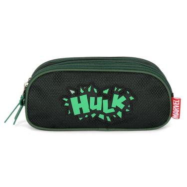 Imagem de Estojo Escolar Menino Triplo Tres Compartimentos Avengers-Masculino
