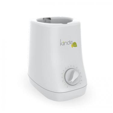 Imagem de Aquecedor de Mamadeira com Tecnologia Segura de Banho de Água Quente e Desligamento Automático, Kiinde, Branco