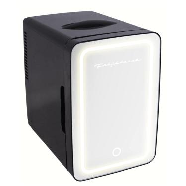 Imagem de Mini Geladeira para Skincare 6,5 Litros com LED, 12V, 110V, FRIGIDAIRE EFMIS170 BLACK, Preto