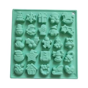 Imagem de Molde De Chocolate De Natal Com 25 Cavidades, Molde De Silicone Antiad