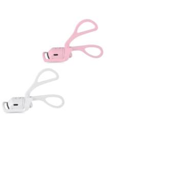 Imagem de Curvador Cílios Elétrico USB Recarregável Rosa 65/85°C Aquecimento 30s - Olhar Boneca 12h