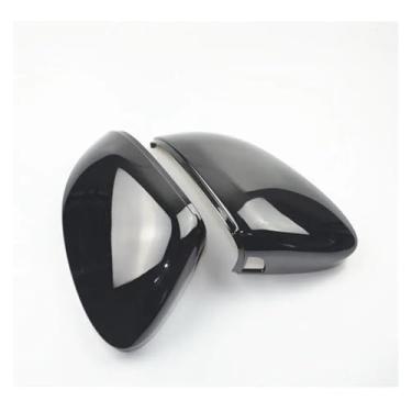 Imagem de Compatível com vw golf 8 mk8 r gti rline w 2020-2022/lane assist retrovisor cobre asa lateral espelho retrovisor capa caso tampa(Gloss Black)