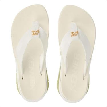 Imagem de Chinelo Kenner Orak Masculino (Branco, BR, Adulto, Numérico, 44)