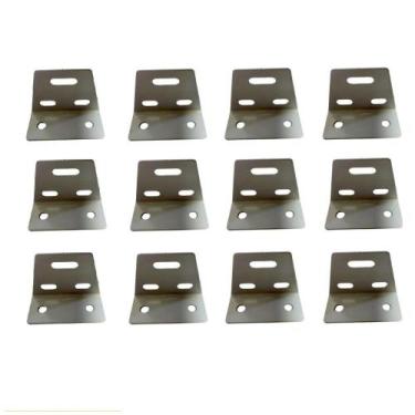 Imagem de Kit C/12 Sapatas P/Coluna Estante Industrial Amapa L2 e L3