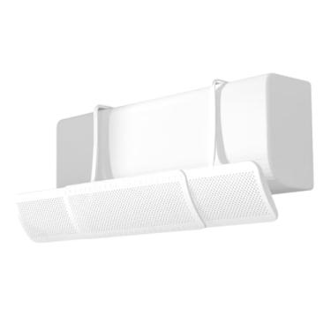 Imagem de Defletor de Ar Condicionado Split Direcionador Vento Universal Ajustável Conforto Térmico Ambiente