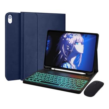 Imagem de Kit Capa para iPad Air4 /Air5 : Case para Tablet + Teclado + Mouse