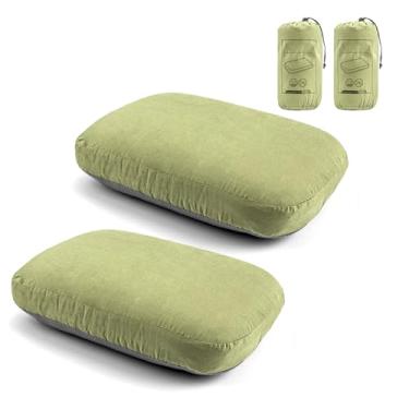 Imagem de Mingzhe Travesseiros de Viagem para Aviões, Descanso Lento Macio Portátil do Apoio do Pescoço da Espuma da Memória Recuperação para o Acampamento Exterior Escritório (2 unidades)