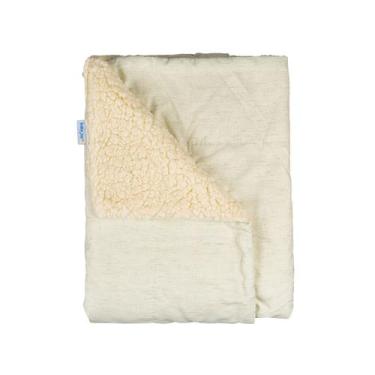 Imagem de Manta Carneirinho Dupla Face Lisa para Bebê 70cm x 90cm - BABY JOY, Ve