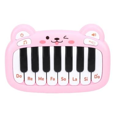Imagem de XUXHOU Brinquedo de Piano para Bebês, Teclado de Piano para Crianças Em Material ABS Com 24 Teclas para Diversão Portátil, Brinquedo Musical Ideal para Crianças (Róseo)