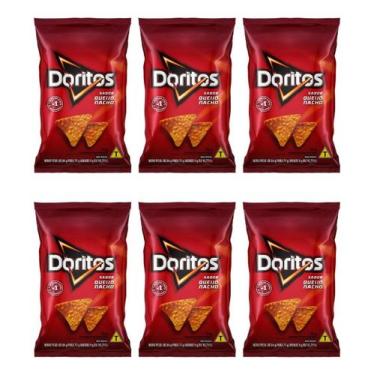 Imagem de Kit C/6 Doritos Queijo Nacho 75g