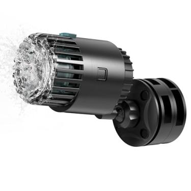Imagem de AQQA Máquina de ondas magnéticas para aquário 75-150 galões 2110 GPH bomba de circulação de água Powerhead tanque de peixes Wavemaker 360° Rotatable Quiet Operation para água doce (12W)