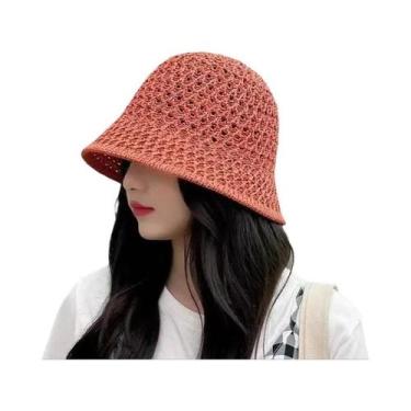 Imagem de Chapéu De Malha Leve Com Proteção UV Para Mulheres, Respirável, Ideal 