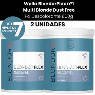 Imagem de Pó Descolorante Wella BlondorPlex nº1 800g (2 unidades)