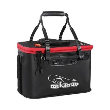 Imagem de Bolsa De Pesca Dobrável Em EVA Grossa, Portátil E Impermeável, Caixa P